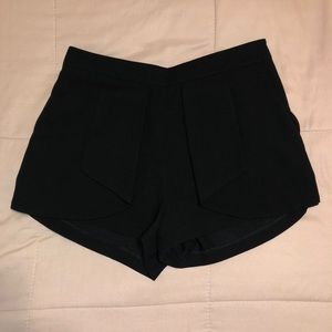 black dress shorts